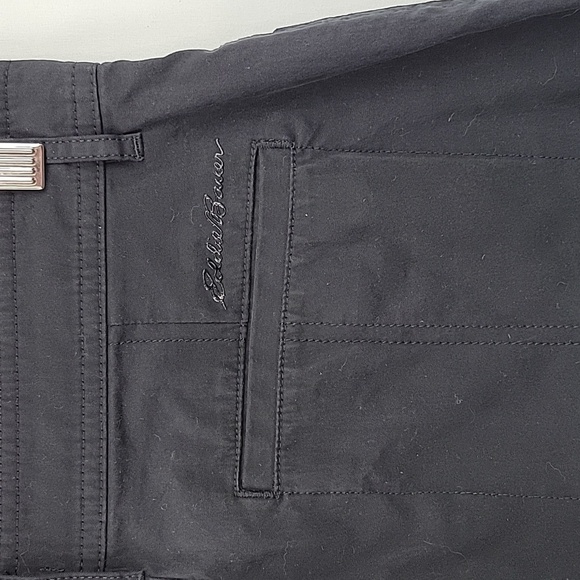 Eddie Bauer 1st Ascent Wide Leg Crop Pants Black Size 4 - Picture 9 of 16